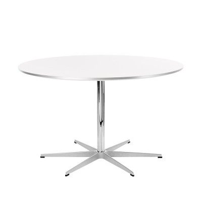 Table circulaireFritz Hansen hauteur 72 par Arne Jacobsen Table circulaireFritz Hansen hauteur 72 par Arne Jacobsen