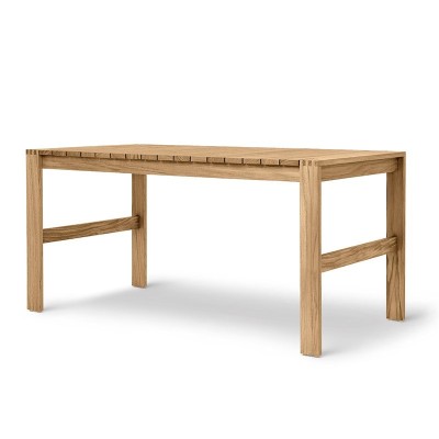 perfil Mesa BK15 Outdoor Carl Hansen teca sin tratar perfil Mesa BK15 Outdoor Carl Hansen teca sin tratar