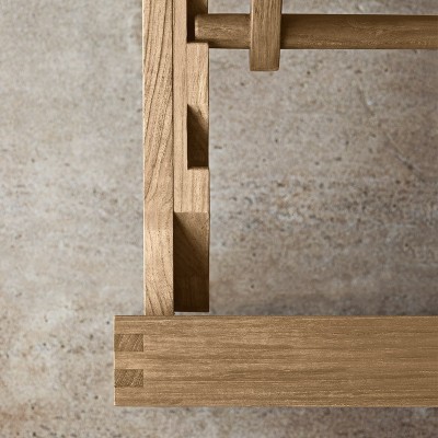 detalle reclinable Tumbona BK14 Carl Hansen