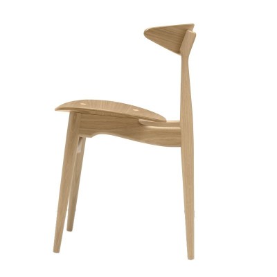 perfil silla CH33T roble barniz Carl Hansen perfil silla CH33T roble barniz Carl Hansen