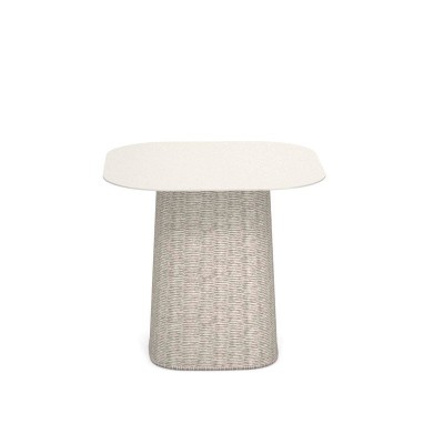 mesa auxiliar Carousel cuadrada blanco Emu