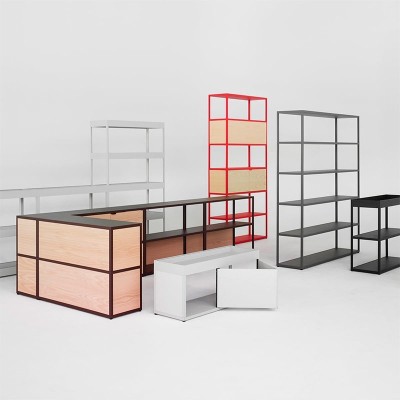 HAY Estantería New Order combinación 501 ambiente gama 9 HAY Estantería New Order combinación 501 ambiente gama 9