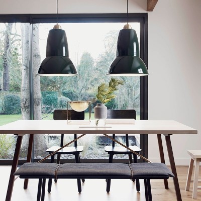 ambiente comedor Lámpara suspensión Original 1227 Giant brass Anglepoise ambiente comedor Lámpara suspensión Original 1227 Giant brass Anglepoise