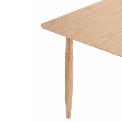 Mesa Oku Dining Table roble natural de Norr11 en Moises Showroom Mesa Oku Dining Table roble natural de Norr11 en Moises Showroom