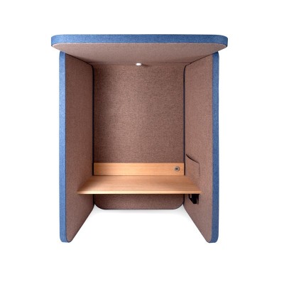 cabina Booth fonoabsorbente Vilagrasa azul cabina Booth fonoabsorbente Vilagrasa azul