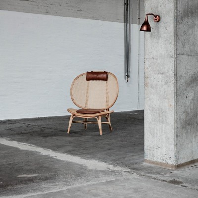 Nomad Chair Natural de Norr11 en Moises Showroom Nomad Chair Natural de Norr11 en Moises Showroom