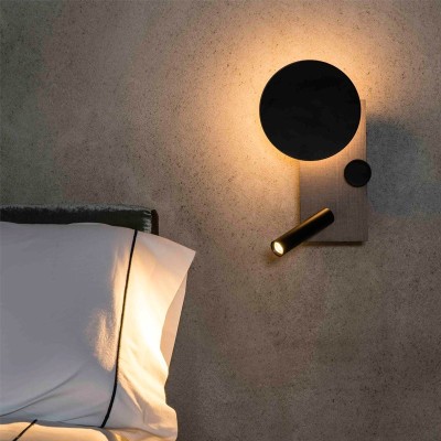 Faro Barcelona aplique de pared Klee derecho dormitorio Faro Barcelona aplique de pared Klee derecho dormitorio