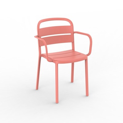 silla con brazos Como Barcelona Dd terracota silla con brazos Como Barcelona Dd terracota