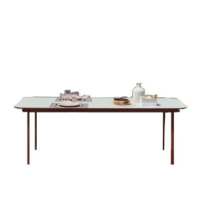 mesa comedor Anthea Indecasa rosa/rojo mesa comedor Anthea Indecasa rosa/rojo
