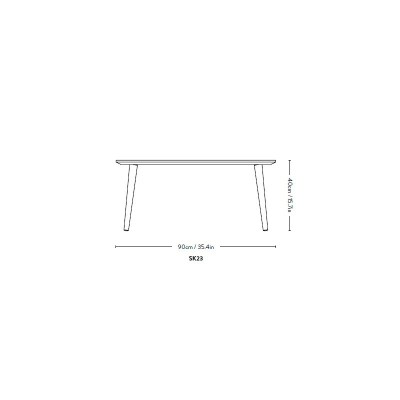 Mesa In Between SK23 de &Tradition en Moises Showroom