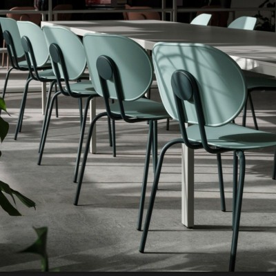 comedor silla Hari polipropileno Ondarreta azul comedor silla Hari polipropileno Ondarreta azul