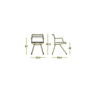 Zanotta Chaise Dan 2058 Zanotta Chaise Dan 2058