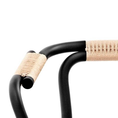Silla con brazos Knot Chair Black/Nature de Normann Copenhagen Silla con brazos Knot Chair Black/Nature de Normann Copenhagen