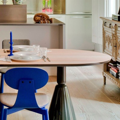 detalle mesa comedor Pion Sancal detalle mesa comedor Pion Sancal