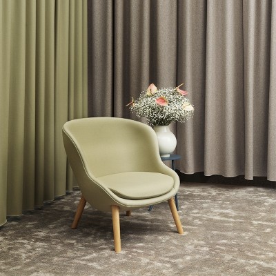 Normann Copenhagen HYG Chaise longue Fauteuil Low Oak