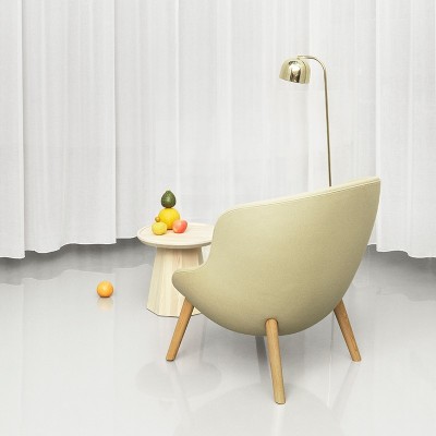 Normann Copenhagen HYG Chaise longue Fauteuil Low Oak