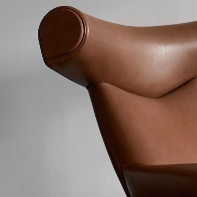 detalle respaldo Wegner OX Chair Fredericia detalle respaldo Wegner OX Chair Fredericia