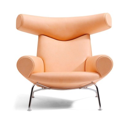 Wegner OX Chair Fredericia piel natural Wegner OX Chair Fredericia piel natural