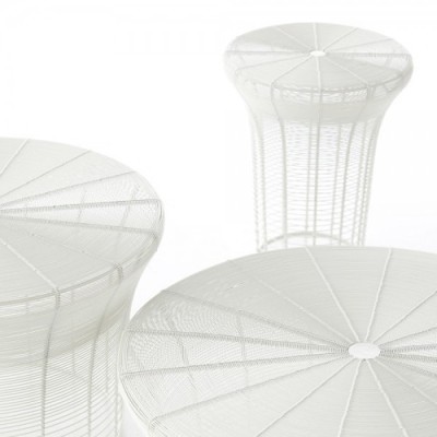 Aram Low Stool - Gan Rugs Aram Low Stool - Gan Rugs