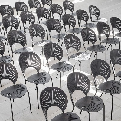 Fredericia Trinidad chair roble teñido gris Fredericia Trinidad chair roble teñido gris