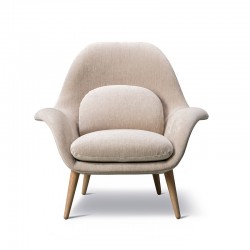 Swoon lounge Fredericia roble lacado Swoon lounge Fredericia roble lacado
