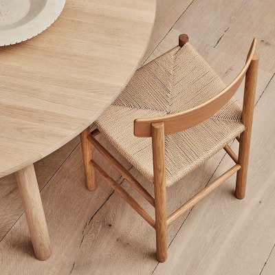 detalle Fredericia silla J39 Mogensen cuerda papel detalle Fredericia silla J39 Mogensen cuerda papel