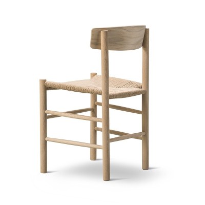 respaldo Fredericia silla J39 Mogensen roble jabón respaldo Fredericia silla J39 Mogensen roble jabón