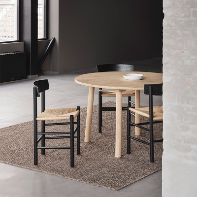 Fredericia silla J39 Mogensen roble negro comedor Fredericia silla J39 Mogensen roble negro comedor