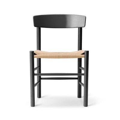 Fredericia silla J39 Mogensen roble lacado negro Fredericia silla J39 Mogensen roble lacado negro