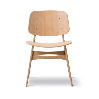 silla Soborg Fredericia roble lacado silla Soborg Fredericia roble lacado