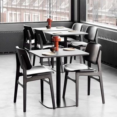 silla Soborg Fredericia roble negro silla Soborg Fredericia roble negro