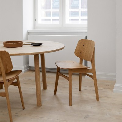 comedor detalle silla Soborg oak Fredericia comedor detalle silla Soborg oak Fredericia