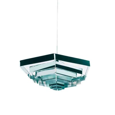 Lámpara Esagonale aluminio Danese Milano Lámpara Esagonale aluminio Danese Milano