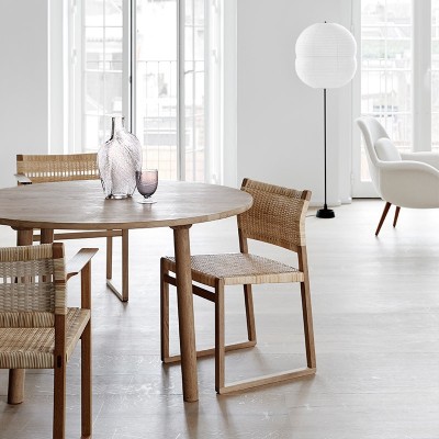 comedor BM62 Armchair y BM61 chair cane Wicher Fredericia comedor BM62 Armchair y BM61 chair cane Wicher Fredericia