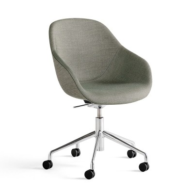 Silla con ruedas About a Chair 155 Tapicería Atlas 931 Silla con ruedas About a Chair 155 Tapicería Atlas 931