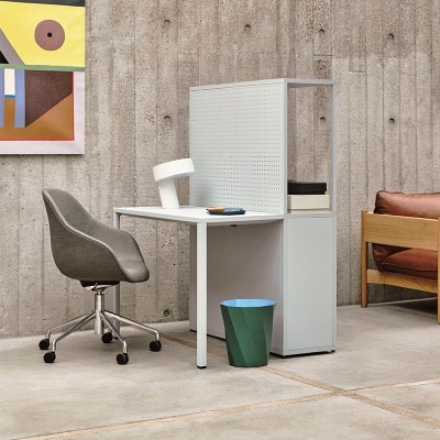 Silla con ruedas About a Chair 155 Tapicería Atlas 931 Silla con ruedas About a Chair 155 Tapicería Atlas 931