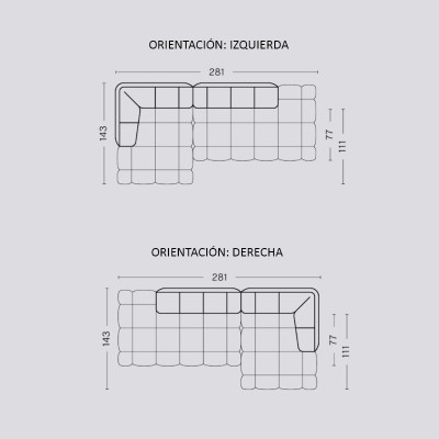 Sofá Quilton Combination 21 de HAY en Moises Showroom