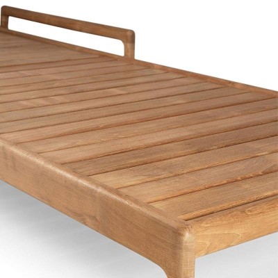 Tumbona Jack Teca de Ethnicraft en Moises Showroom Tumbona Jack Teca de Ethnicraft en Moises Showroom