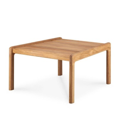 Mesa auxiliar Jack de exterior en madera de teca Mesa auxiliar Jack de exterior en madera de teca