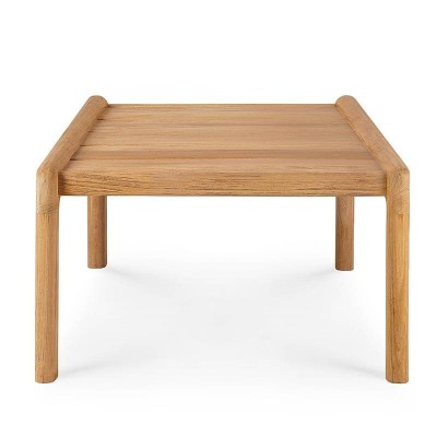 Mesa auxiliar Jack de exterior en madera de teca