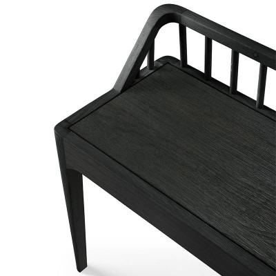 Banco Spindle roble negro de Ethnicraft en Moises Showroom Banco Spindle roble negro de Ethnicraft en Moises Showroom