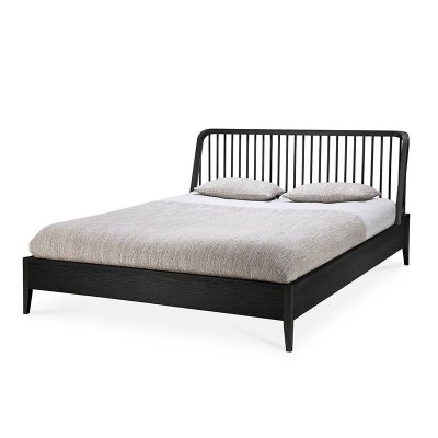 Cama Spindle Roble negro de Ethnicraft