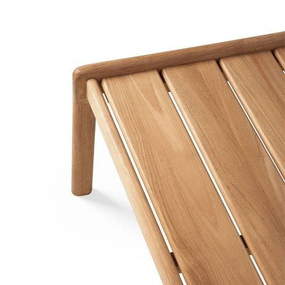 Mesa de centro Jack Teca de Ethnicraft en Moises Showroom Mesa de centro Jack Teca de Ethnicraft en Moises Showroom