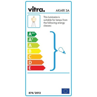 Lampada Akari 3A - Vitra Lampada Akari 3A - Vitra