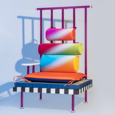 Sillón Utamaro Morado Oscuro Sillón Utamaro Morado Oscuro