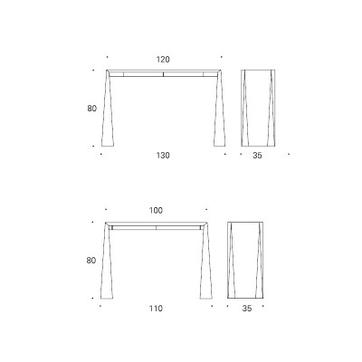 Kendo Mobiliario Naruk Console Kendo Mobiliario Naruk Console