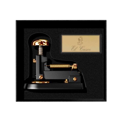 Grapadora de sobremesa negro y oro estuche regalo Grapadora de sobremesa negro y oro estuche regalo