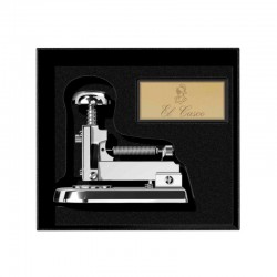 Grapadora de sobremesa cromo brillante estuche regalo Grapadora de sobremesa cromo brillante estuche regalo