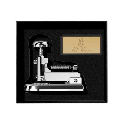 Grapadora de sobremesa cromo brillante estuche regalo Grapadora de sobremesa cromo brillante estuche regalo