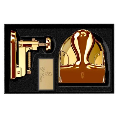 Set 7 grapadora y perforadora oro estuche regalo